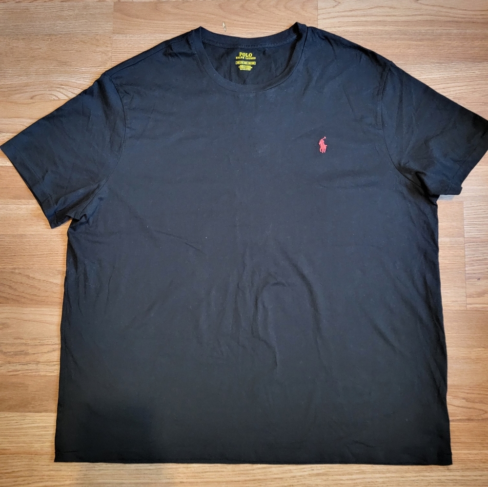 Ralph  lauren  polo size 2x black t shrit